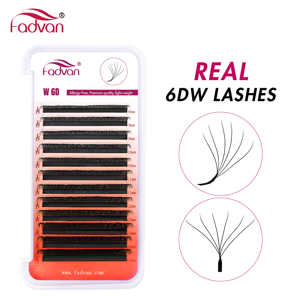 FADVAN Real 6D W rzęsy 0,07 W  – Eyelash Extension For Asian Eyes recenzja i cena