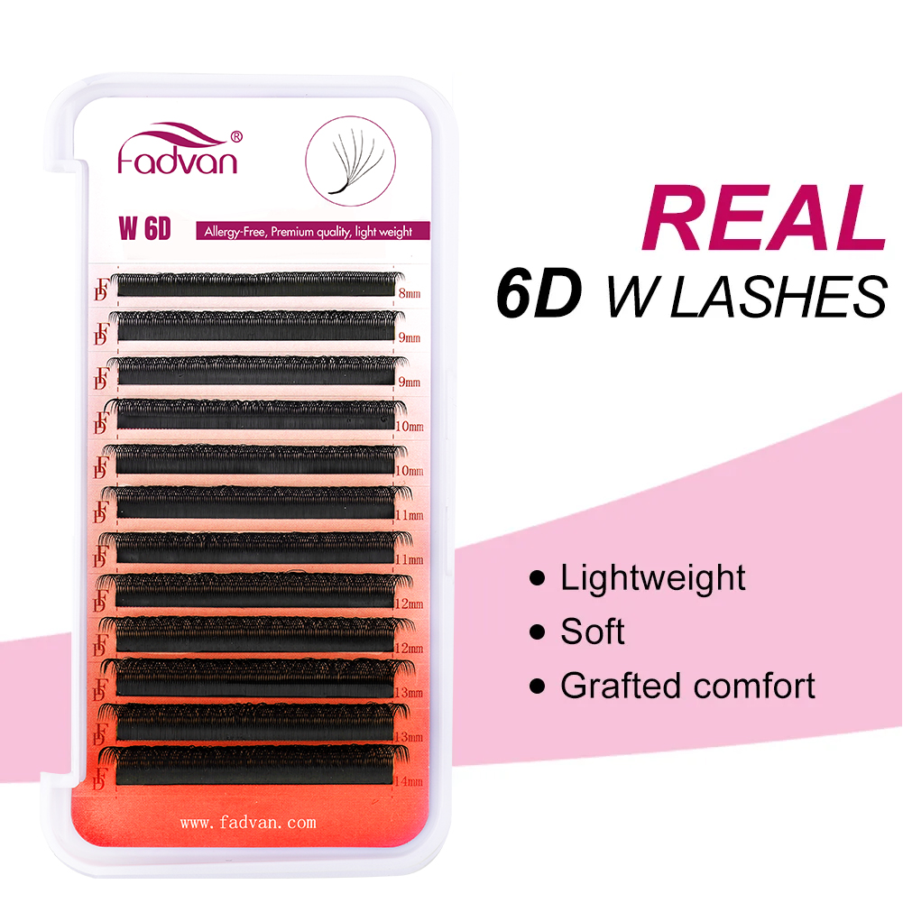 FADVAN Real 6D W rzęsy 0,07 W  – Eyelash Extension For Asian Eyes recenzja i cena