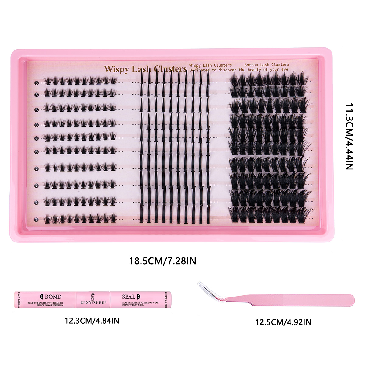 Zestaw do przedłużania rzęs w  – Eyelash Extension For Asian Eyes recenzja i cena