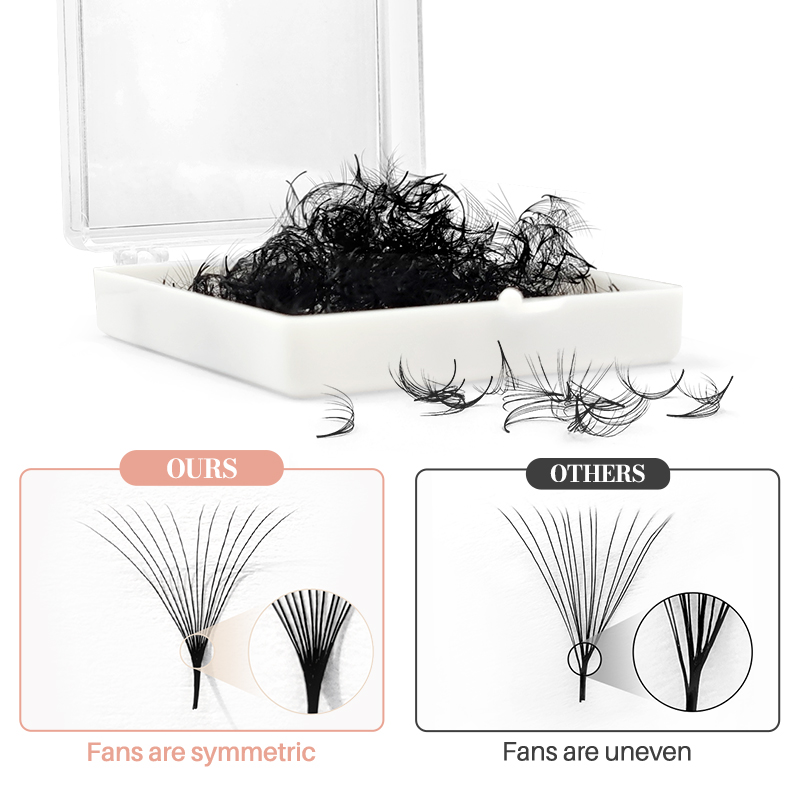 500 Premade Loose Lashes Pro M – Eyelash Extension For Asian Eyes recenzja i cena