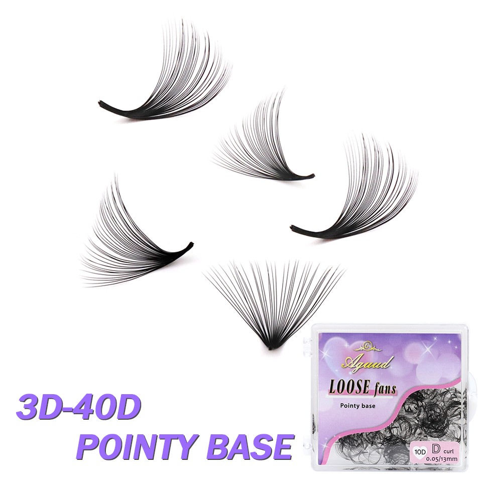 AGUUD 30D 40D Kępki Luźne Wach – Eyelash Extension Russian recenzja i cena